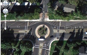 So Natomas Roundabout
