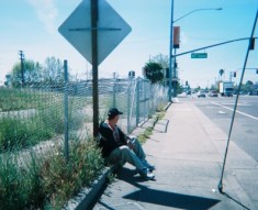Guy at Transit Stop